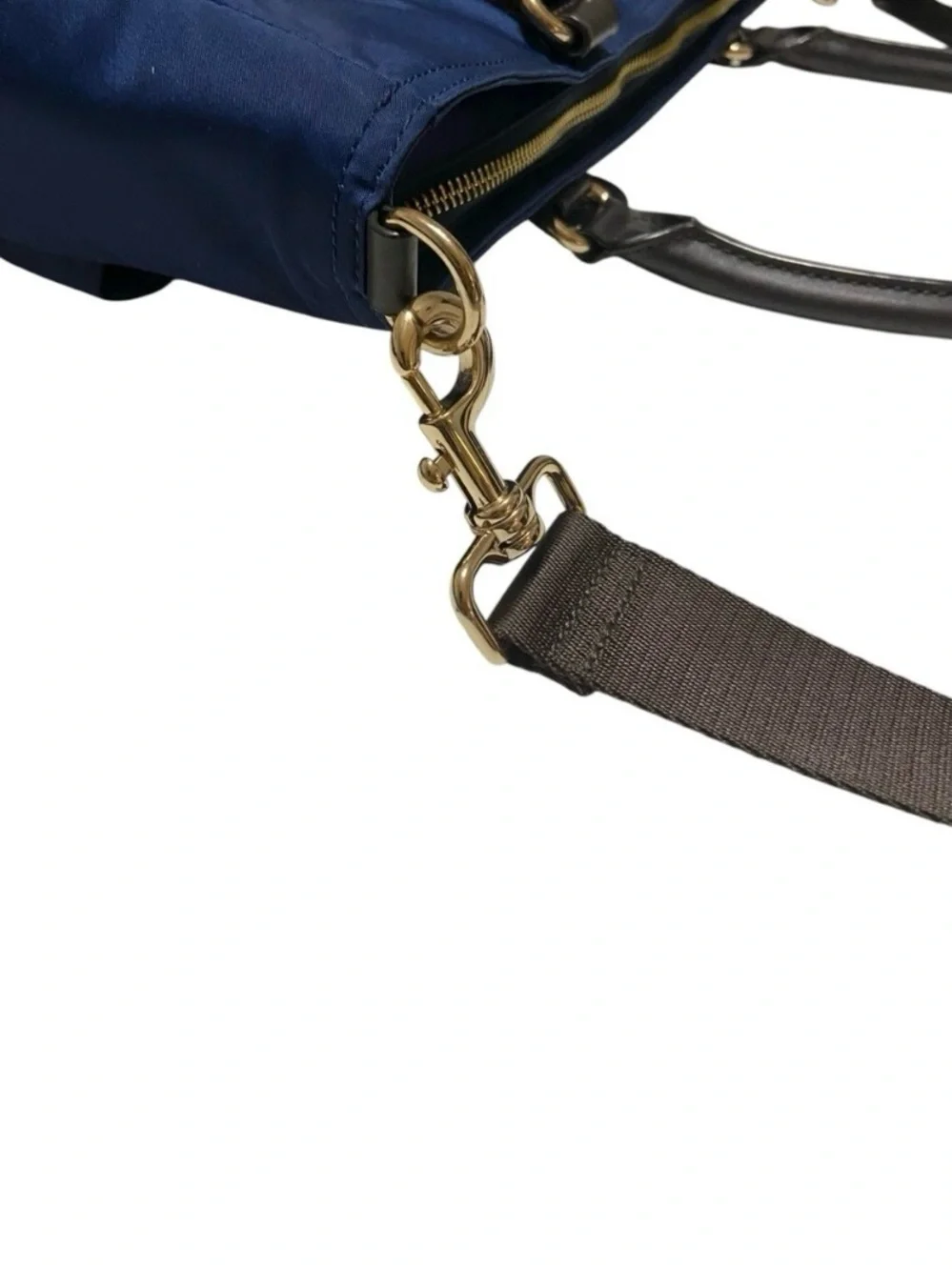 Lo & Sons Brookline Tote Laptop Bag Navy Blue